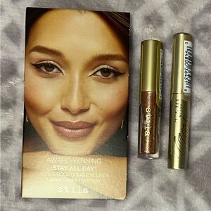 Stila Stay All Day Bundle - eyeliner, mascara, and lip gloss - long-wearing!